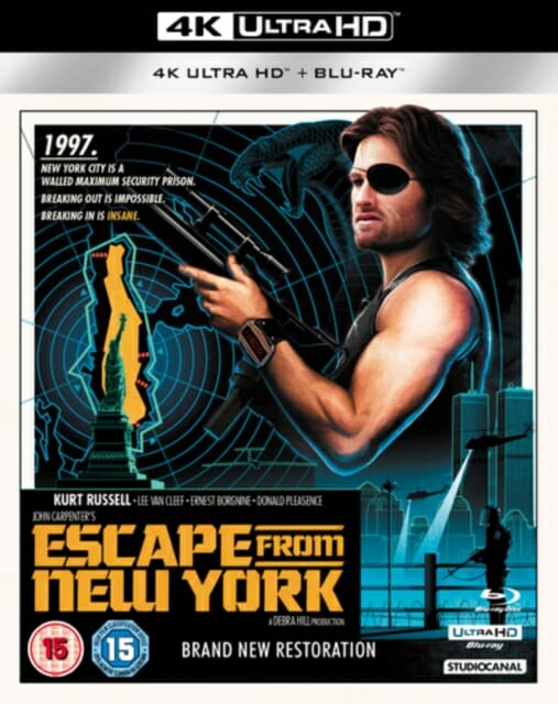 Escape from New York (Standard Package UK 4k UHD / Blu-Ray Combo)