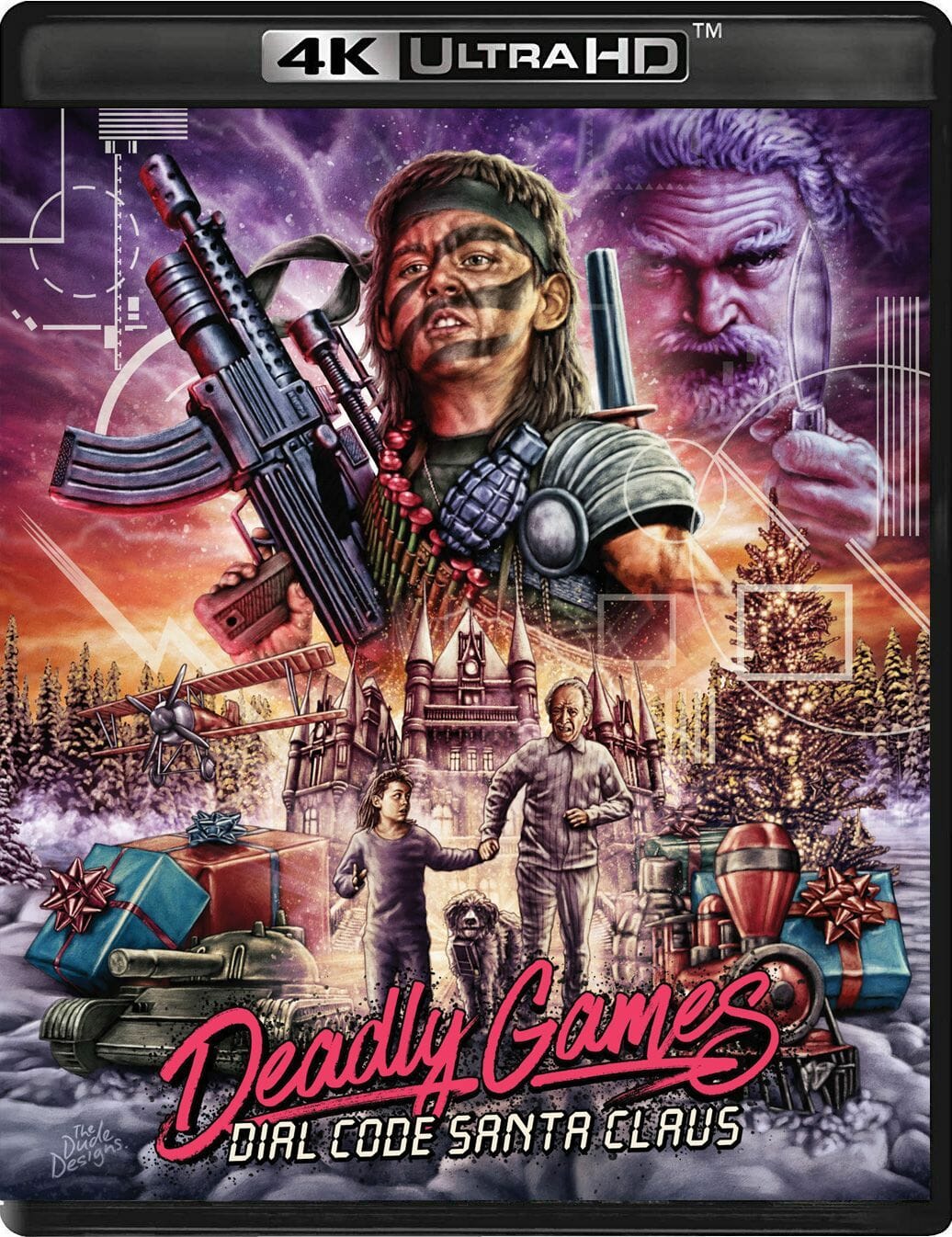 Deadly Games / Dial Code Santa (Vinegar Syndrome) (4k UHD / Blu-Ray All Region)