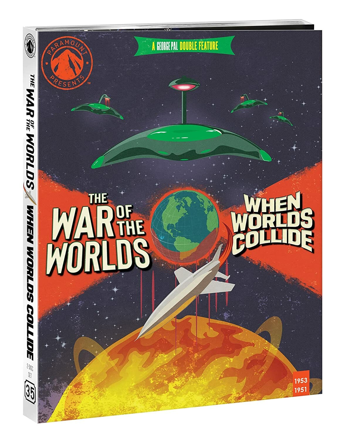 War of the Worlds 4k UHD / When Worlds Collide Blu-Ray (Paramount Presents)