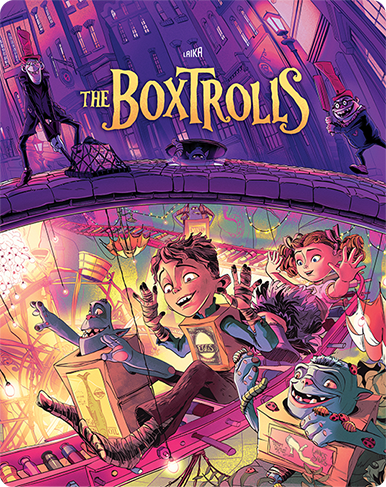 (Steelbook) Boxtrolls (Shout Factory) (4K UHD)