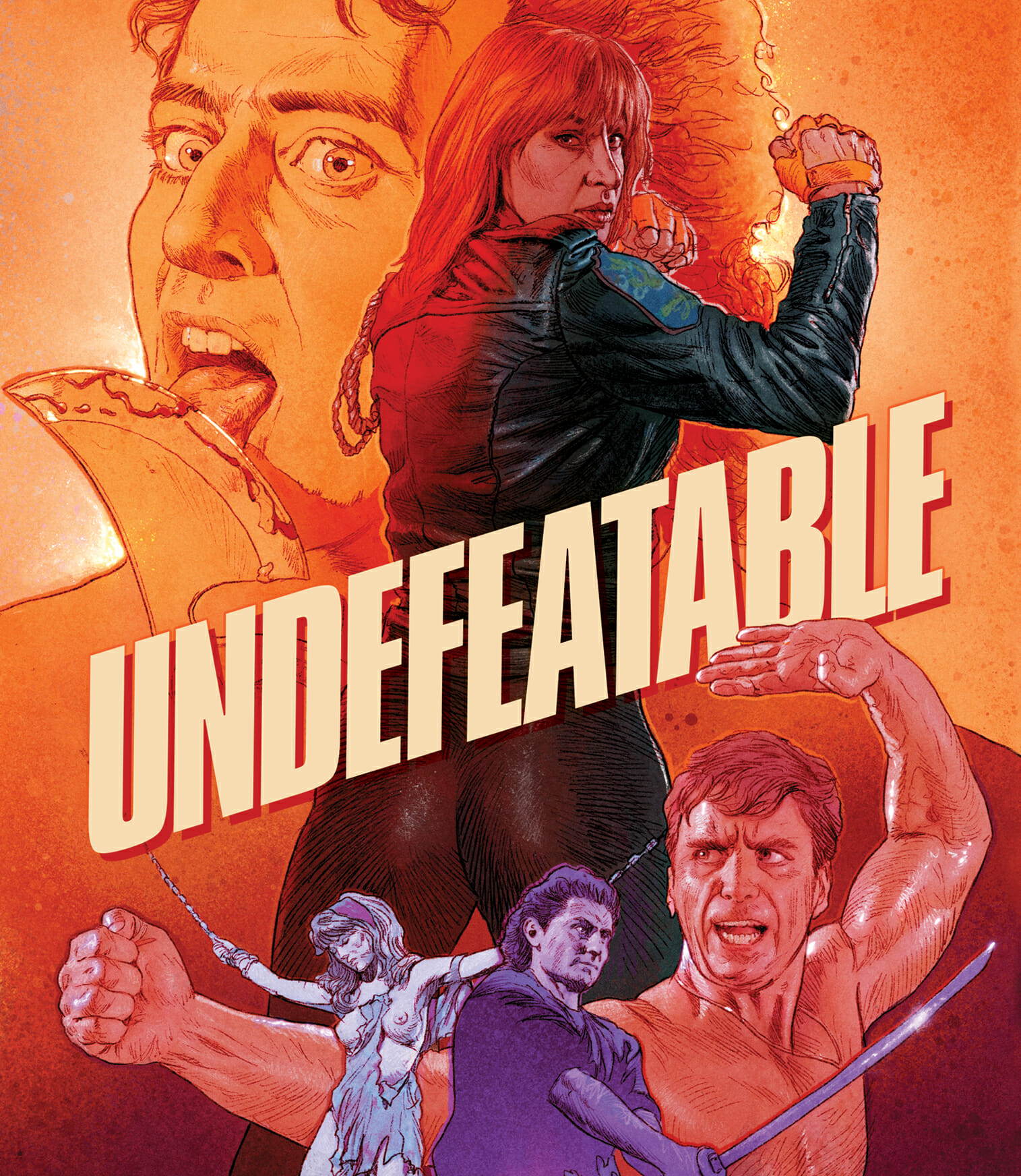 (standard) Undefeatable (Vinegar Syndrome) (4k UHD / Blu-Ray All Region)