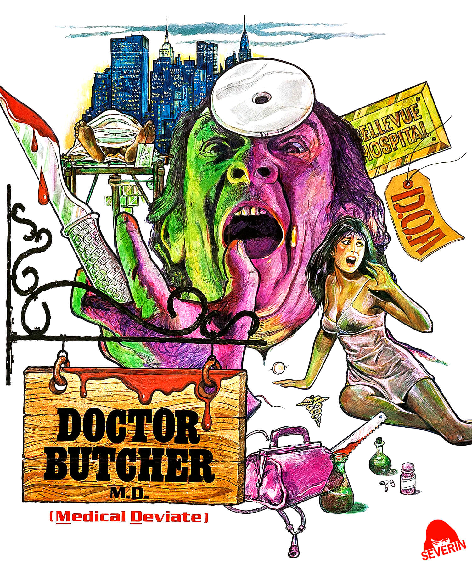 Doctor Butcher MD / Zombie Holocaust (Severin 4k UHD / Blu-Ray All Region)