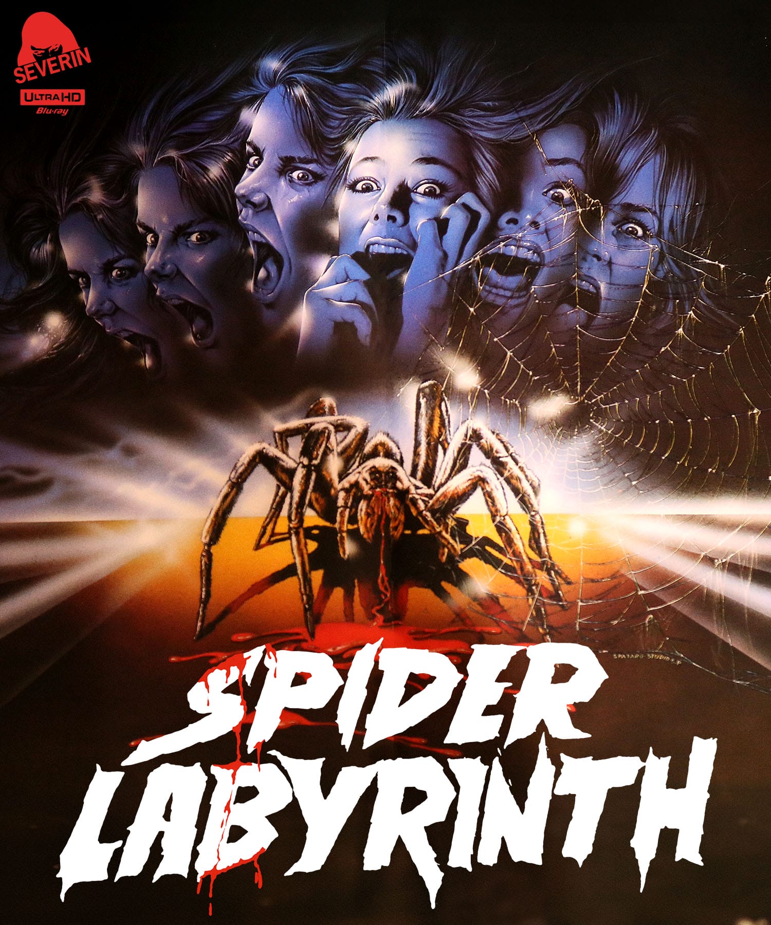 (4k UHD) Spider Labyrinth (Severin) (4k UHD / Blu-Ray)