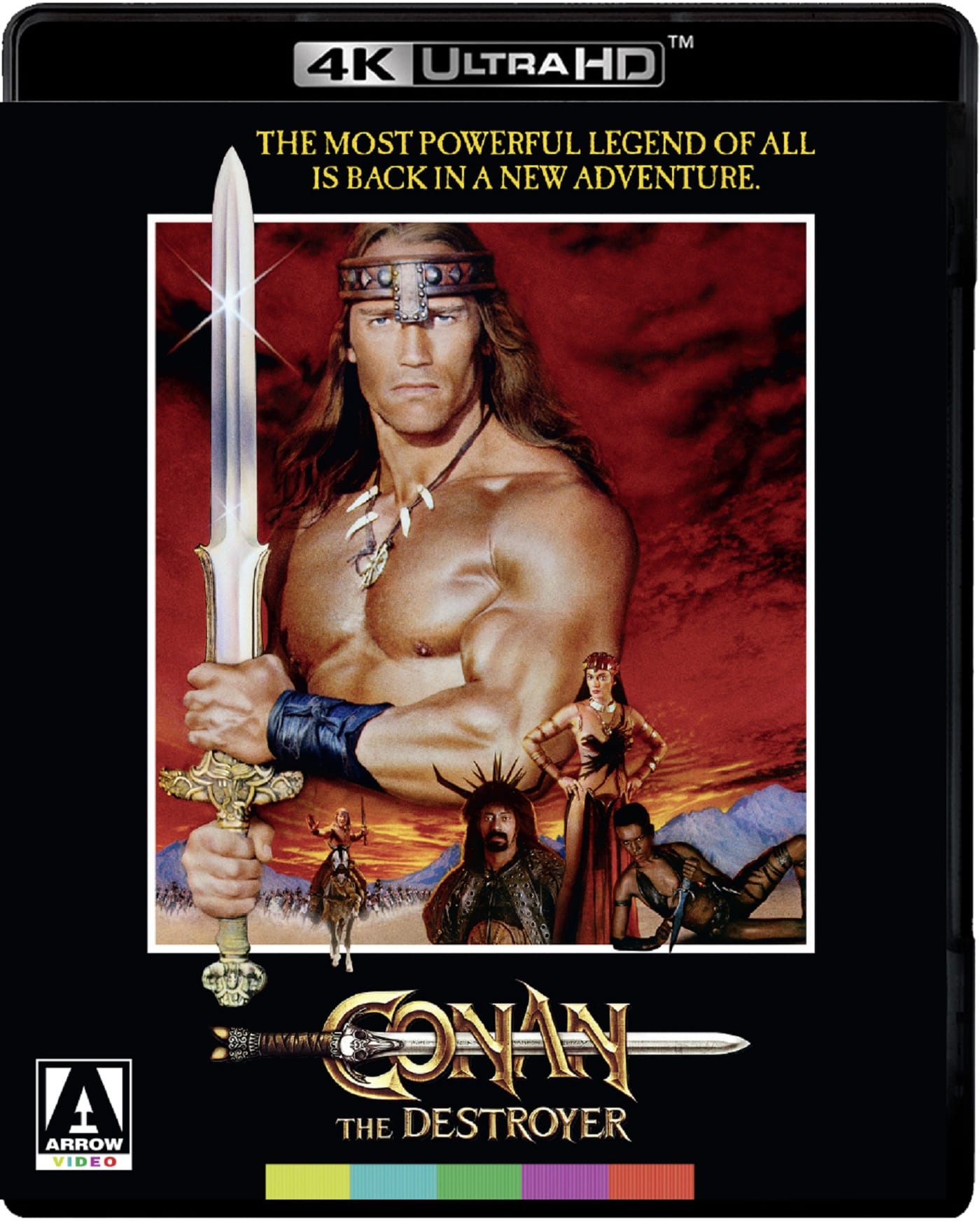 (UHD standard) Conan the Destroyer (Arrow US) (4k UHD)