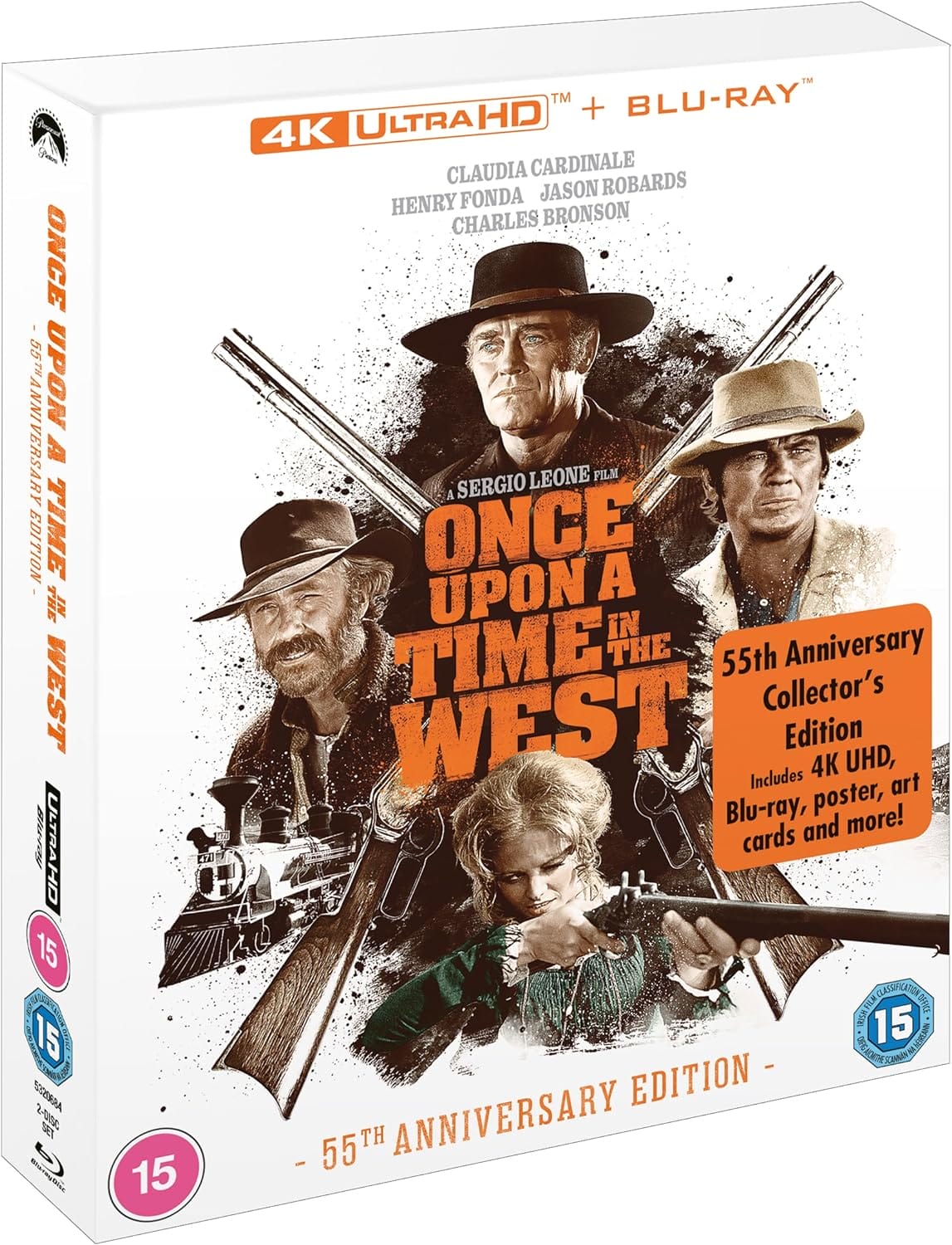(UK LE RIGID BOX) Once Upon a Time in the West (4k UHD)