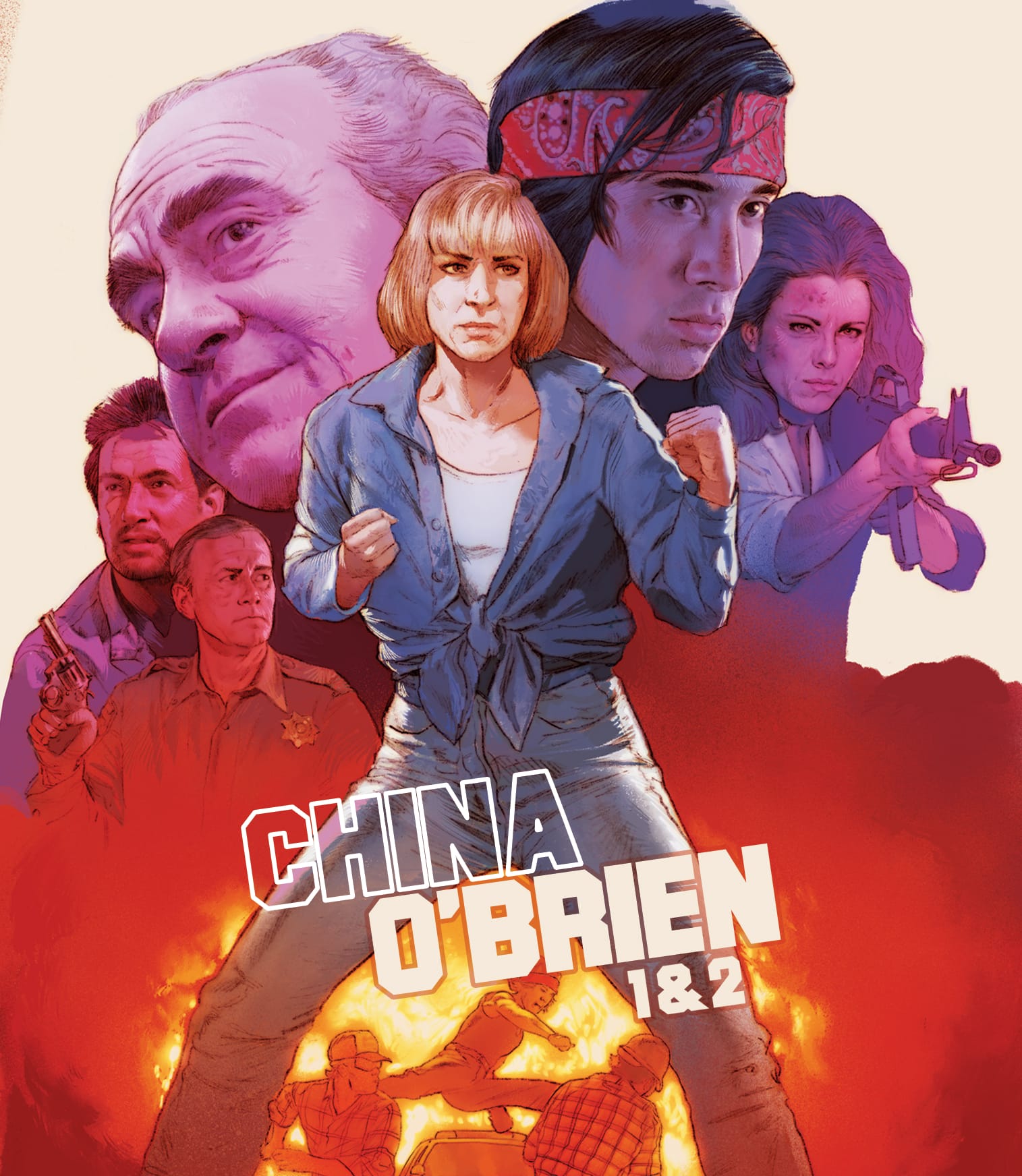 China O’Brien (LE Slipcover 4 Disc Vinegar Syndrome) (4k UHD / Blu-Ray)