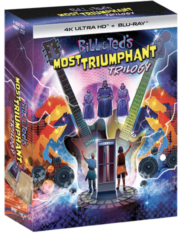 Bill & Ted’s Most Triumphant Trilogy (Shout Factory) (4k UHD / Blu-Ray)