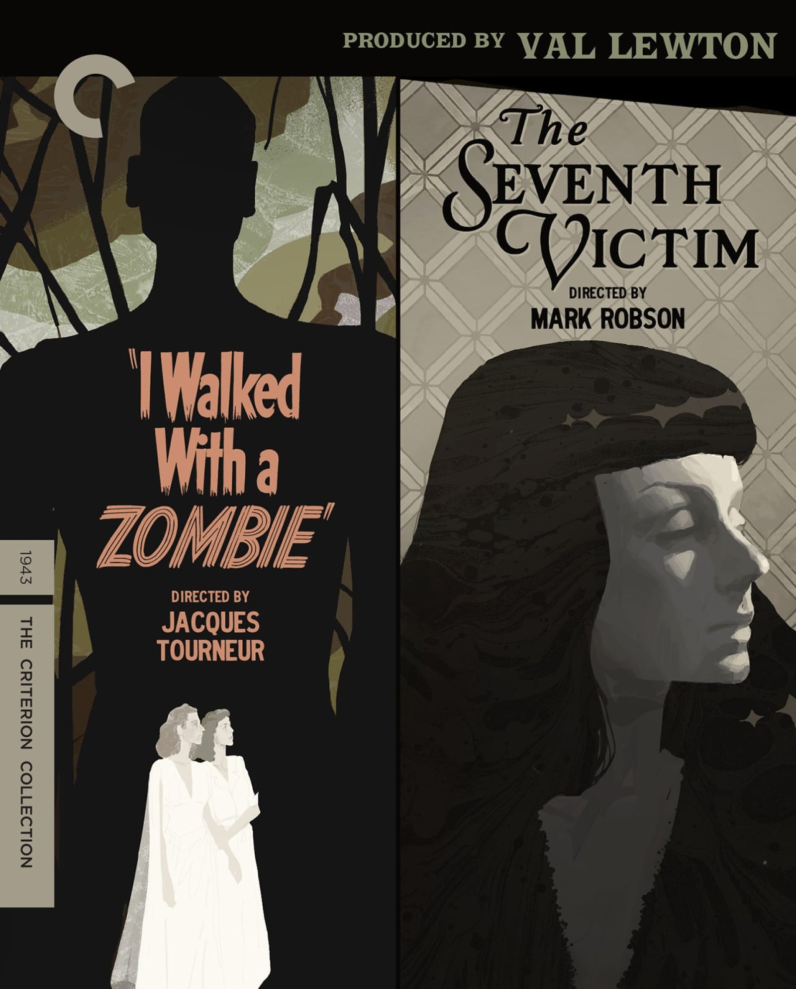 I Walked with a Zombie / The Seventh Victim: Produced by Val Lewton (Criterion) (4k UHD / Blu-Ray)