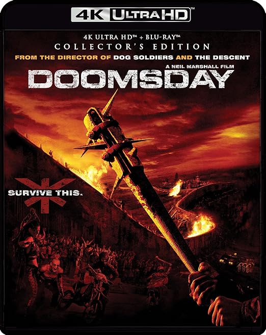 Doomsday (2008) (Scream Factory) (4k UHD / Blu-Ray)