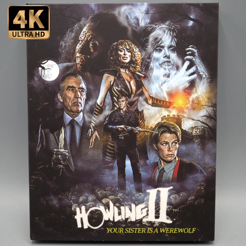 Howling II: Your Sister Is A Werewolf (Limited Slipcover Vinegar Syndrome) (4k UHD / Blu-Ray)