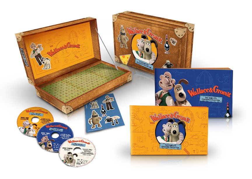 (LE Boxset) Wallace And Gromit: The Complete Cracking Collection (Shout Factory) (4k UHD / Blu-Ray)