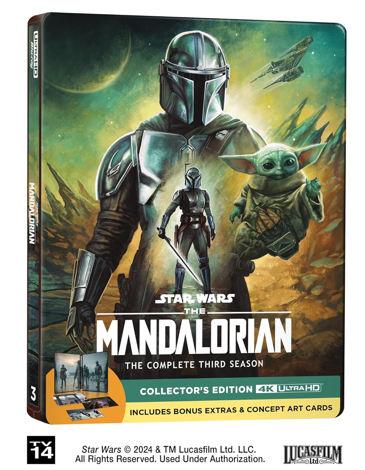 Mandalorian Season 3 (Steelbook 4k UHD)
