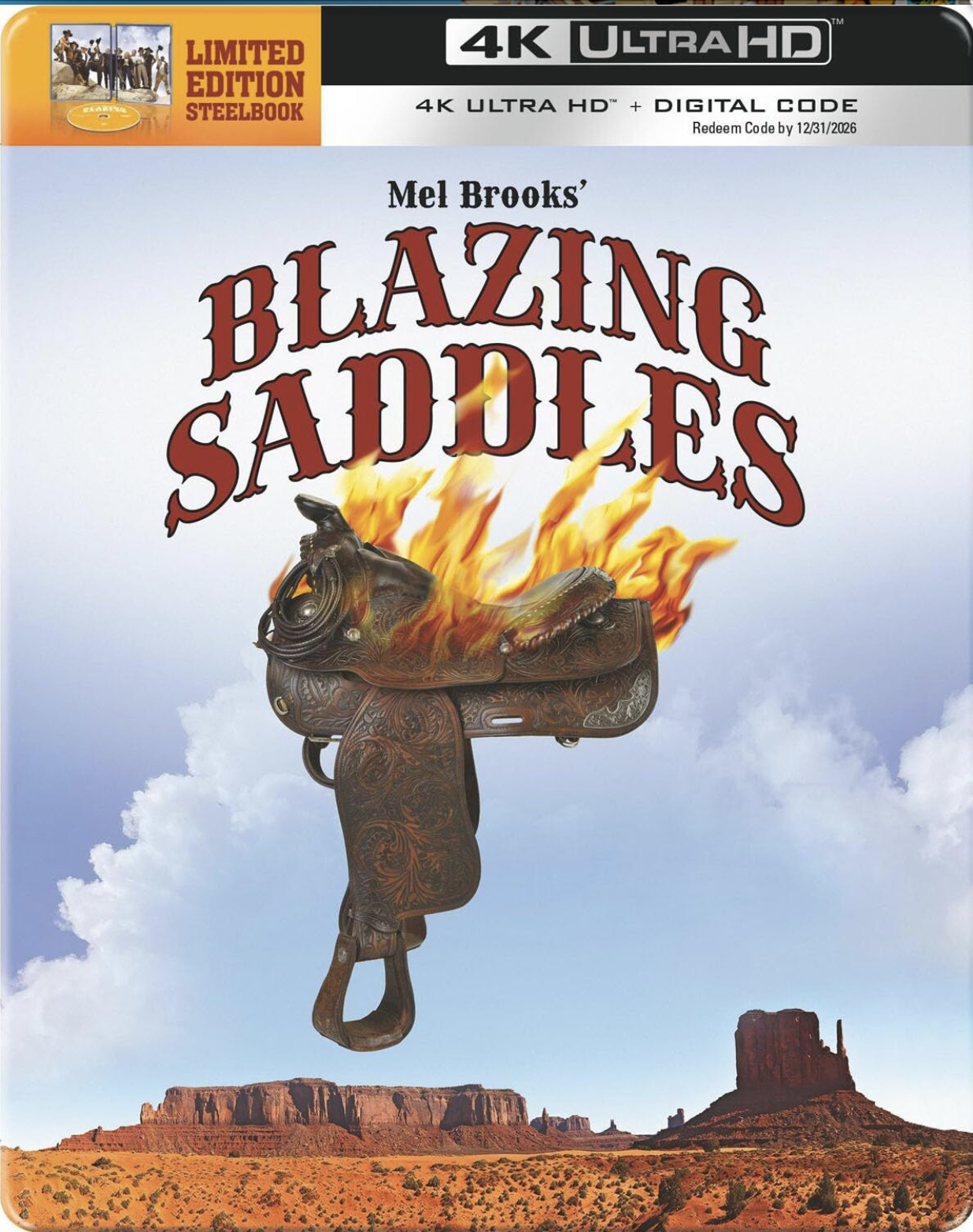(US Steelbook) Blazing Saddles (4k UHD)