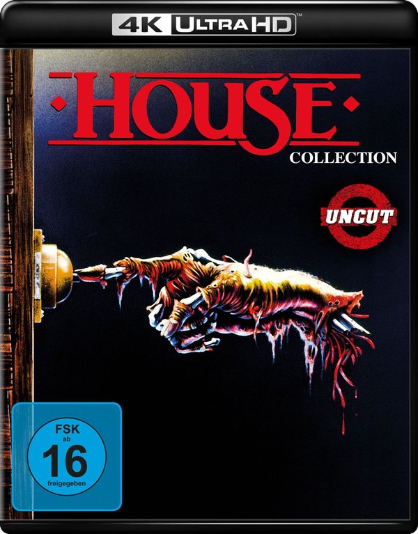 (standard case) House 1-4 (4 Disc Collection 4k UHD)