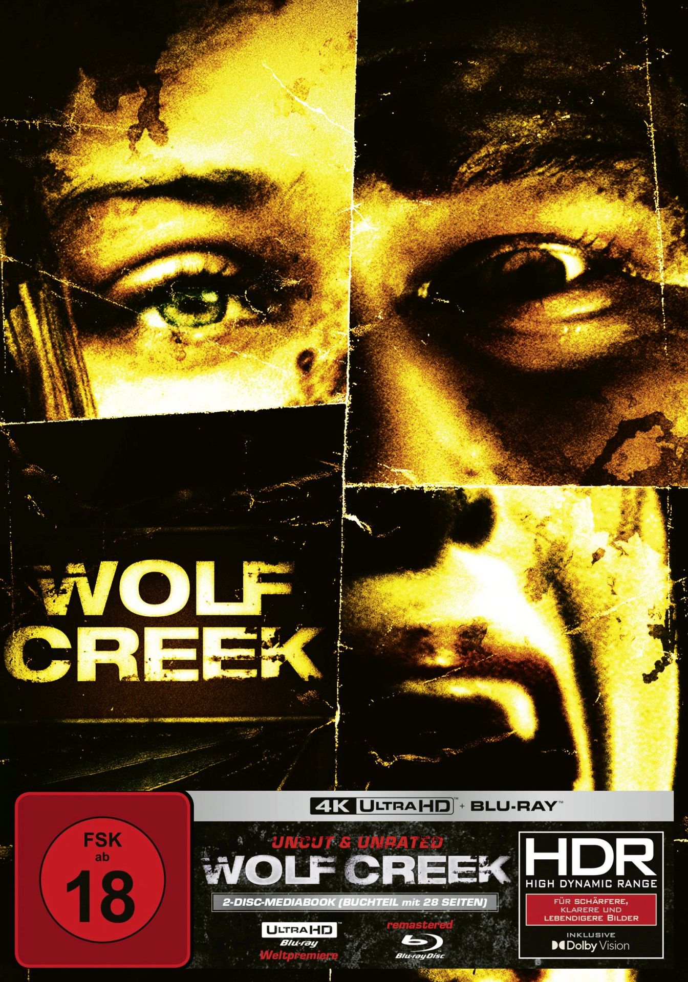 Wolf Creek (LE Turbine Mediabook 4k UHD / Blu-Ray Region B)