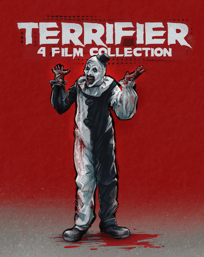 Terrifier Four Film Collection (6 Disc Umbrella 4k UHD / Blu-Ray All Region)