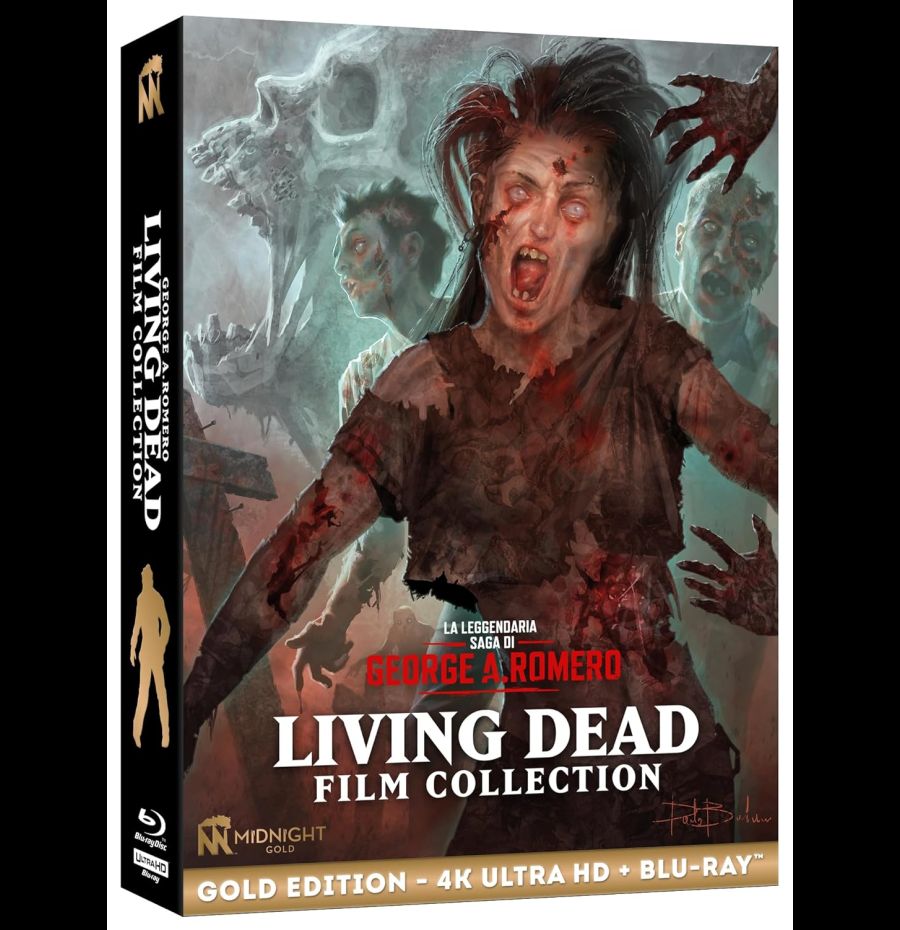 (AS-IS) Living Dead Film Collection (3 4K UHD / 8 Blu-ray)