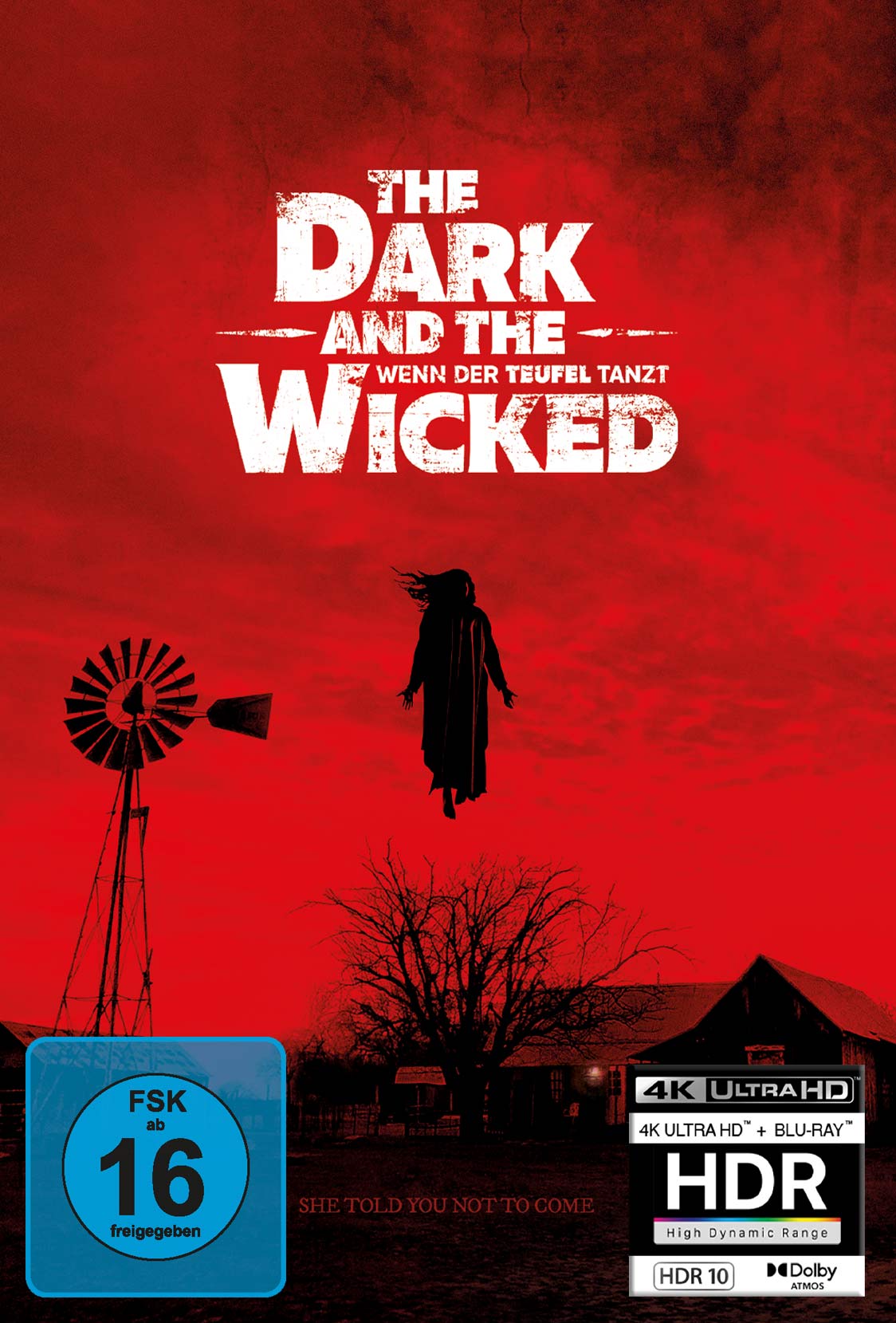 (Cover A) The Dark and the Wicked (LE Mediabook 4k UHD / Blu-Ray Region B)