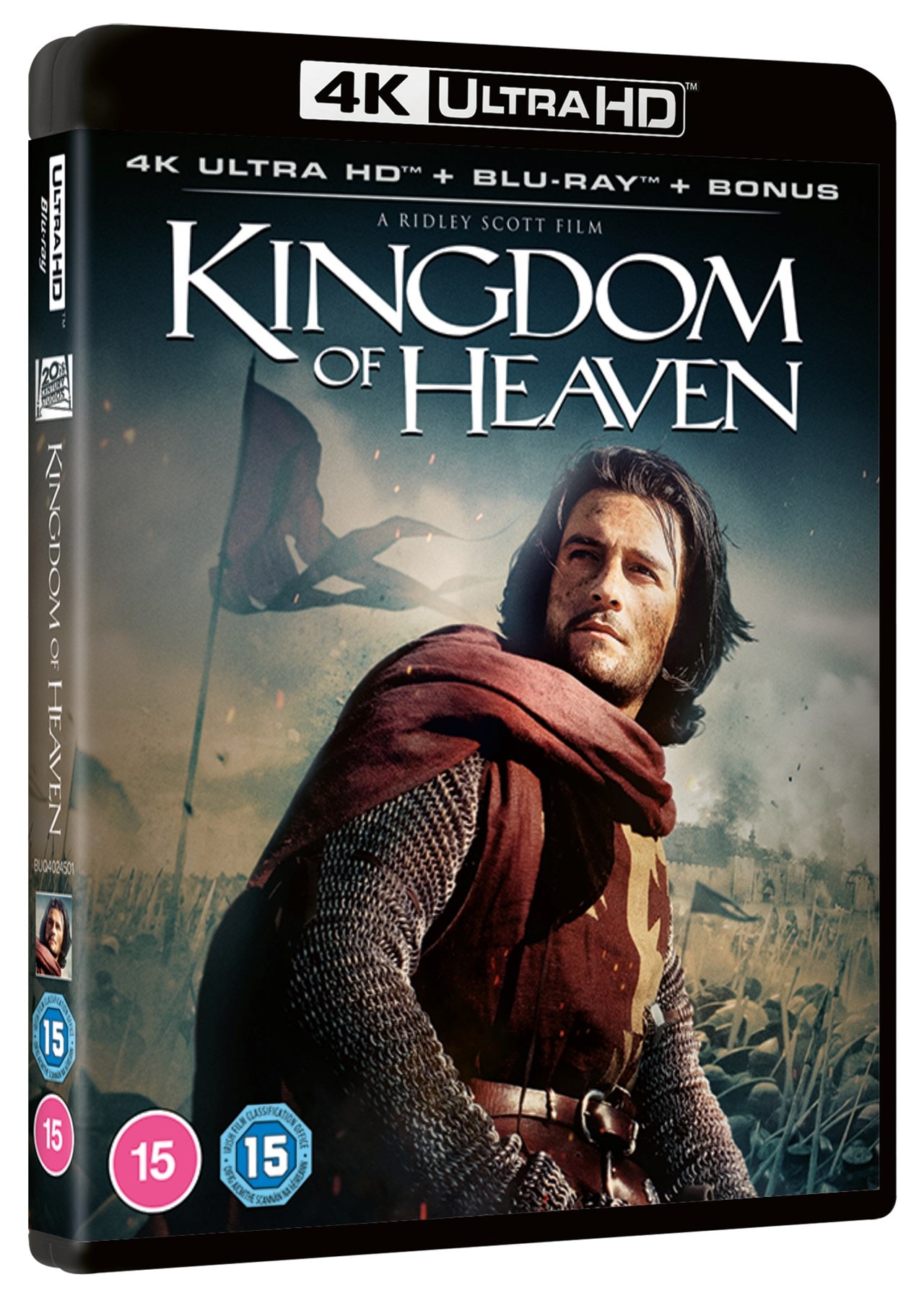 (UK Standard 4k) Kingdom of Heaven (4k UHD / Blu-Ray All Region) Preorder