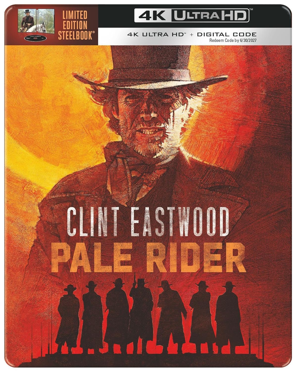 (steelbook) Pale Rider (4k UHD)