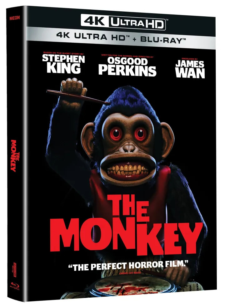 (standard 4k) The Monkey (4k UHD / Blu-Ray)