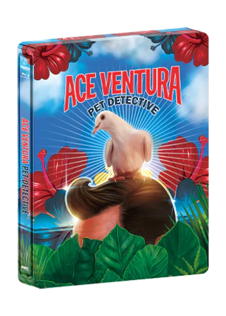 (steelbook) Ace Ventura: Pet Detective (Shout Factory) (4k UHD / Blu-Ray)