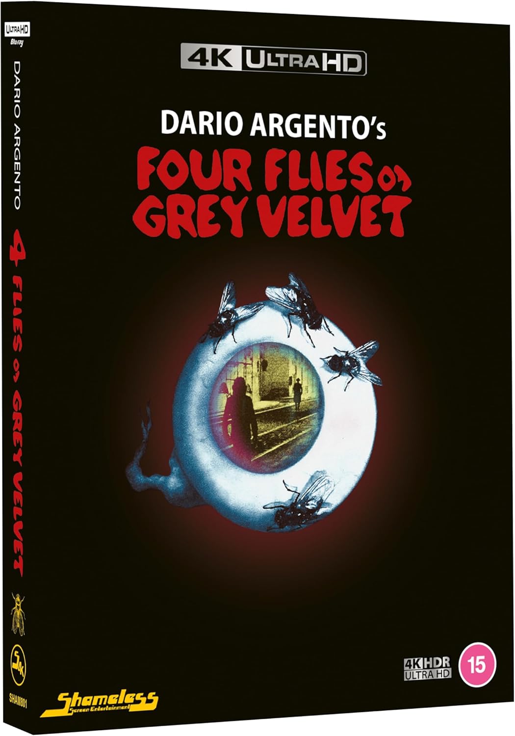 Four Flies on Grey Velvet (LE Shameless 4k UHD All Region)