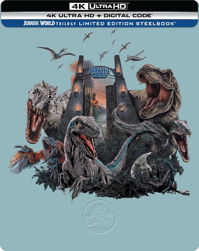 (steelbook) Jurassic World Trilogy (4k UHD)