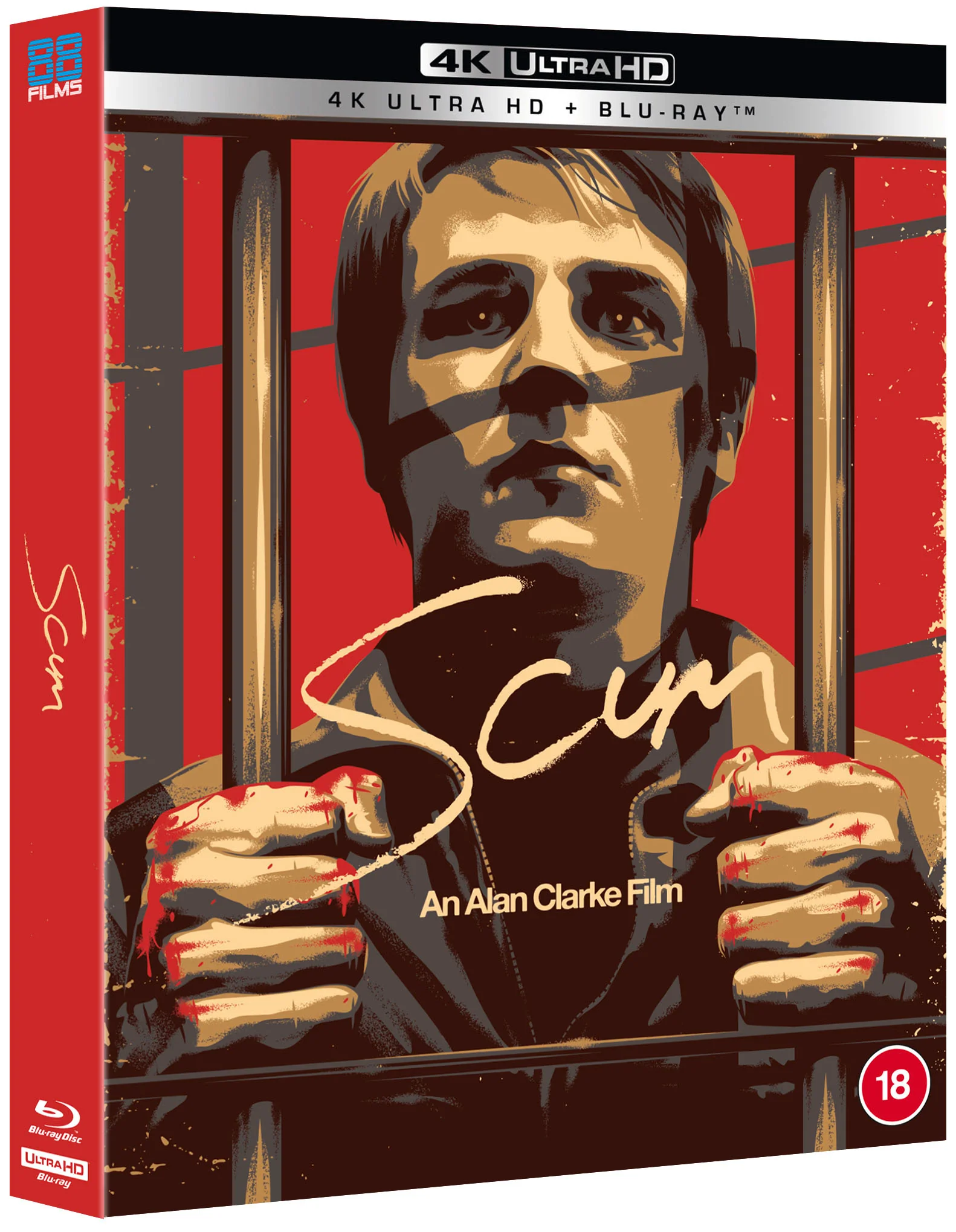Scum (UK 88 Films 4k UHD All Region / Blu-Ray Region B)