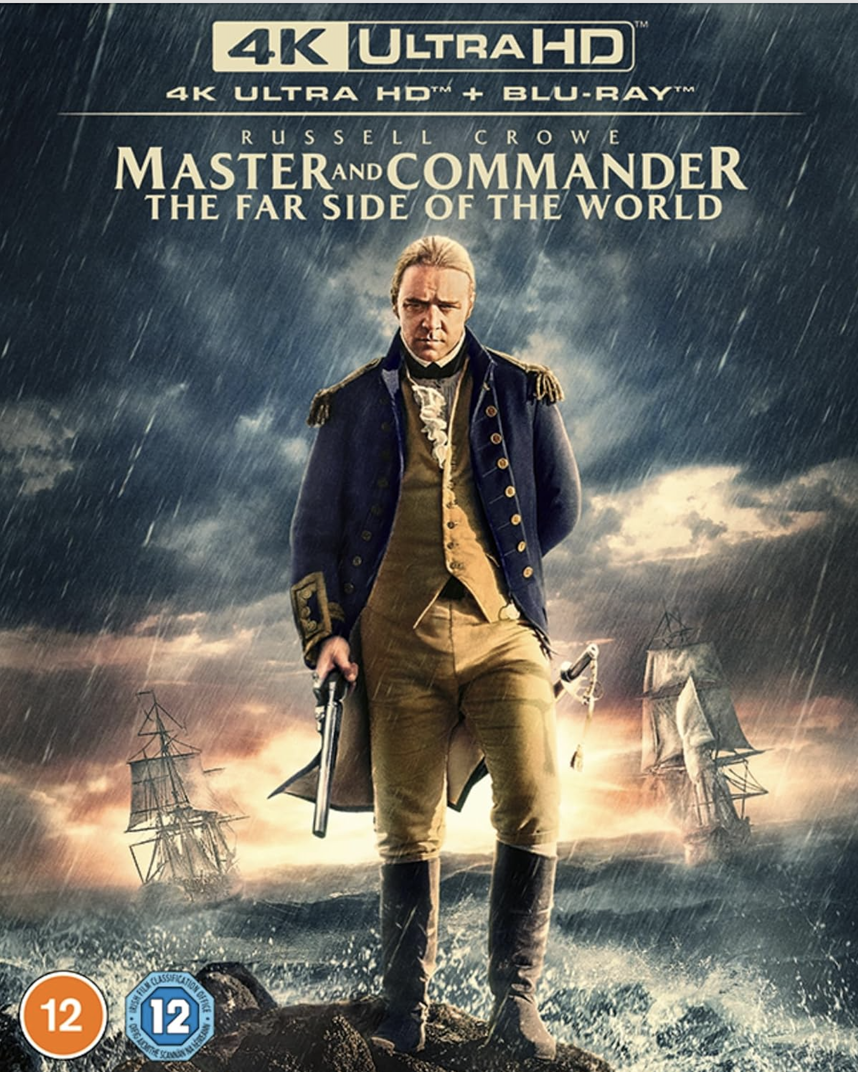 (Standard UK) Master and Commander The Far Side of the World (4k UHD / Blu-Ray)