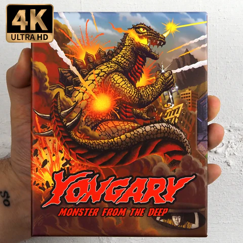 Yongary, Monster from the Deep (LE Slipcover Vinegar Syndrome) (4k UHD / Blu-Ray)