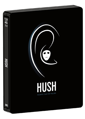 (steelbook) Hush (Scream Factory 4k UHD / Blu-Ray)