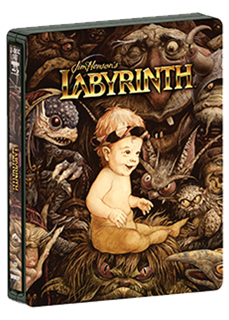 (steelbook) Labyrinth (Shout Factory 4k UHD / Blu-Ray)