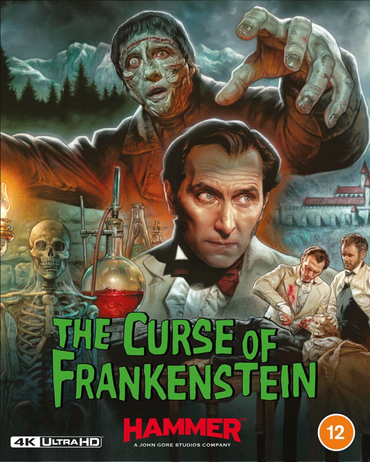 (UK Standard 4k) Curse of Frankenstein (4k UHD All Region)
