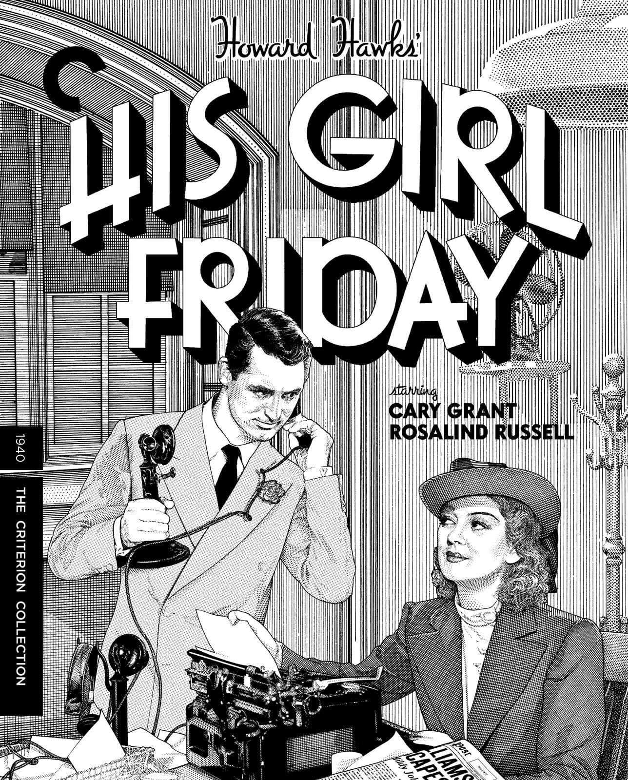HIs Girl Friday (Criterion) (4k UHD / Blu-Ray)