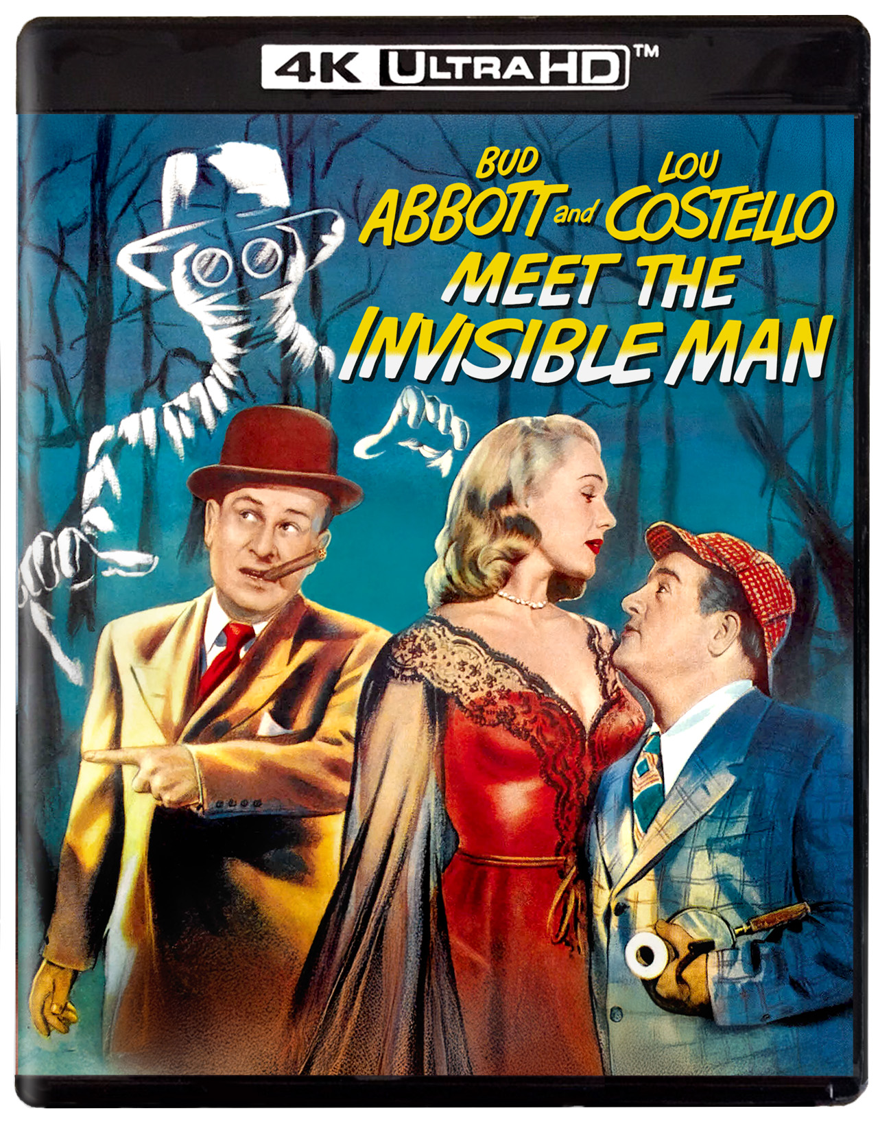 Abbott and Costello Meet The Invisible Man (Kino) (4k UHD)