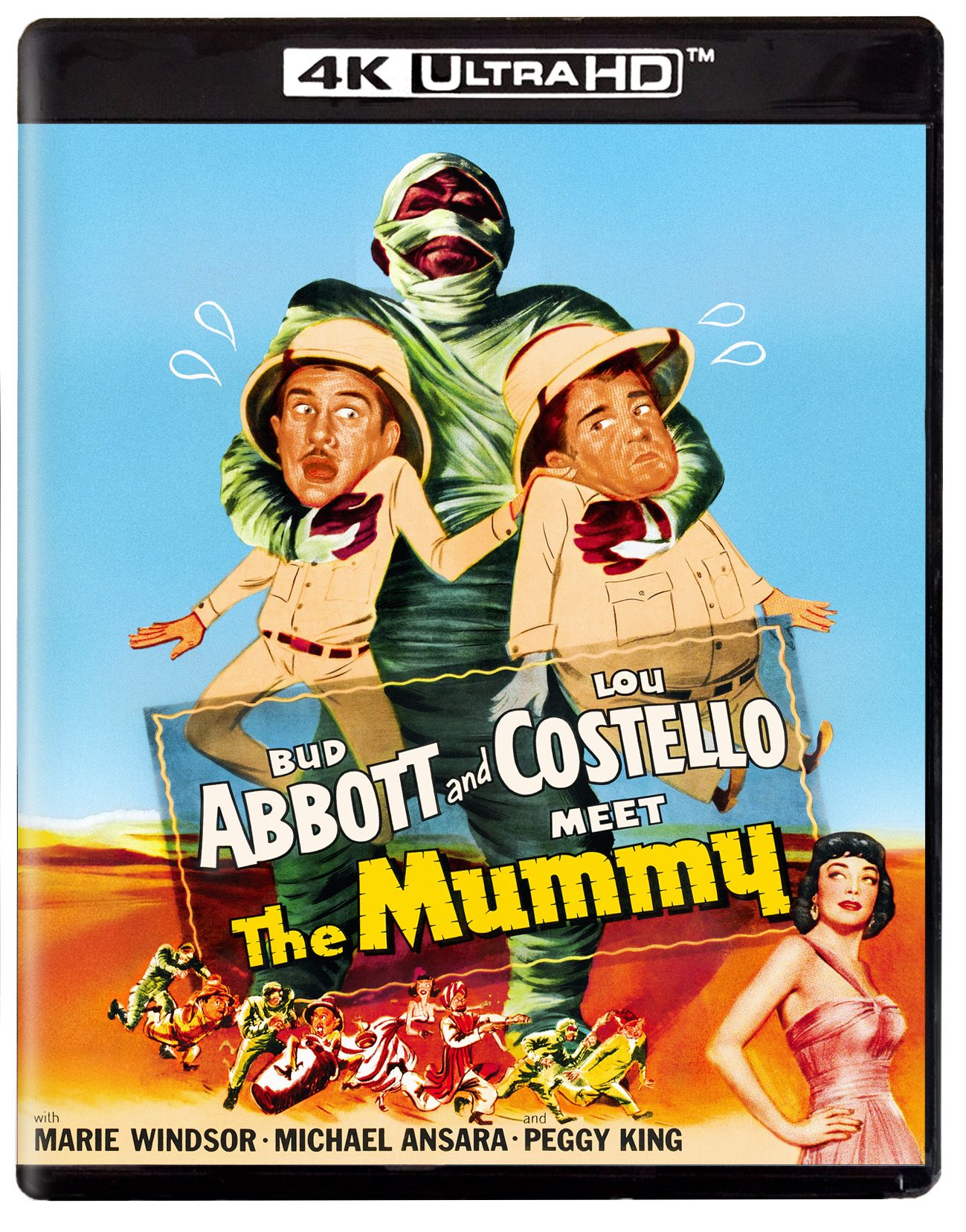 Abbott and Costello Meet The Mummy (Kino) (4k UHD)
