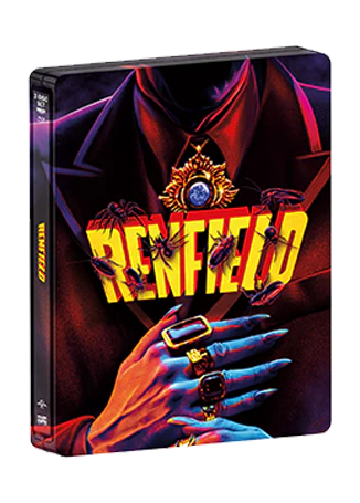 (steelbook) Renfield (Scream Factory) (4k UHD / Blu-Ray)