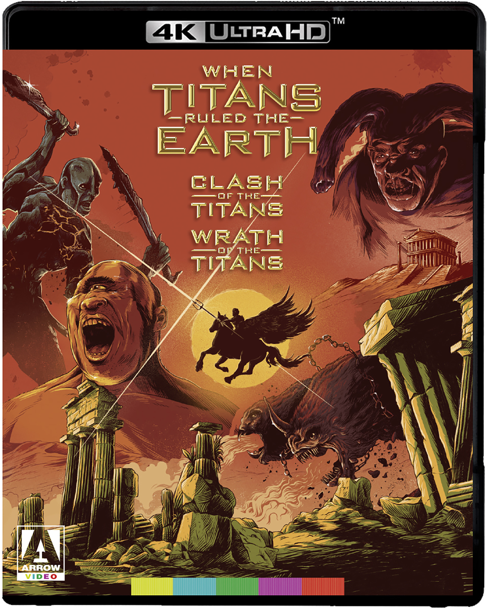 (Standard UHD) When Titans Ruled The Earth: Clash of the Titans & Wrath of the Titans  (Arrow US) (4k UHD)