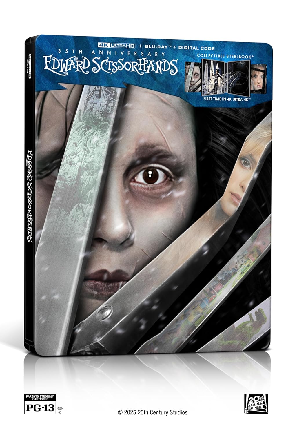 Edward Scissorhands (LE Steelbook 4k UHD / Blu-Ray)