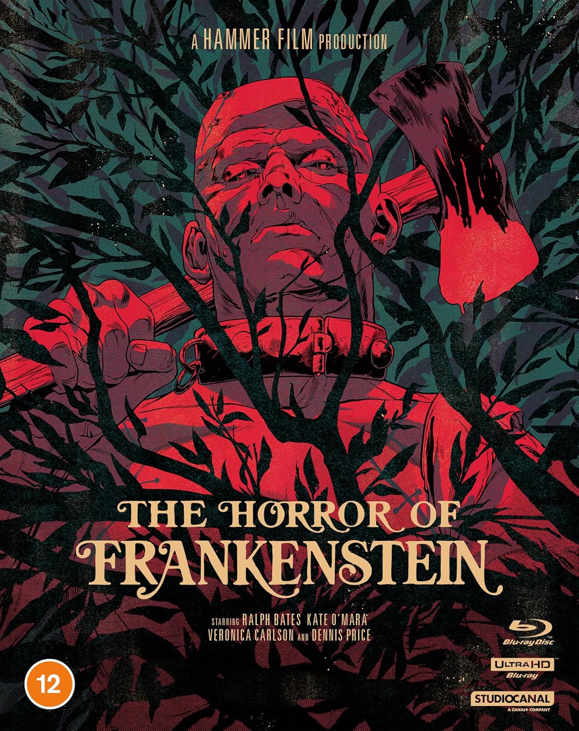 (UK LE 4k) The Horror Of Frankenstein (LE 4k UHD All Region / Blu-Ray Region B)