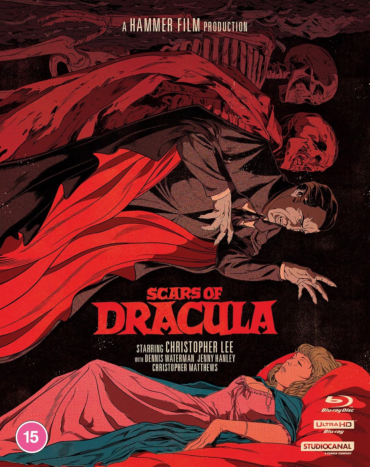 (UK LE 4k) Scars of Dracula (LE 4k UHD All Region / Blu-Ray Region B)