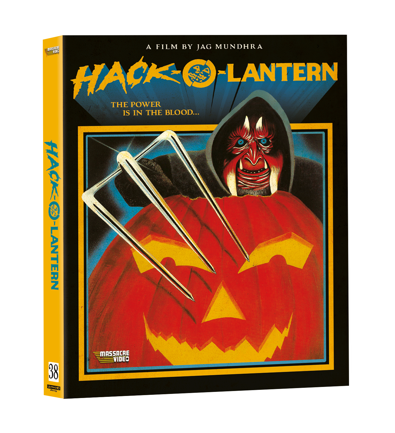 (4k) Hack-O-Lantern (Massacre Video) (LE Slipcover 4k UHD / Blu-Ray All Region)