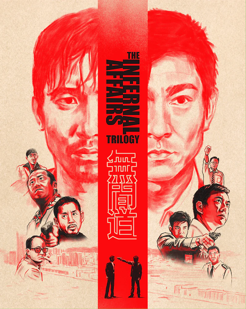 Infernal Affairs Trilogy (Umbrella 4k UHD / Blu-Ray All Region) preorder
