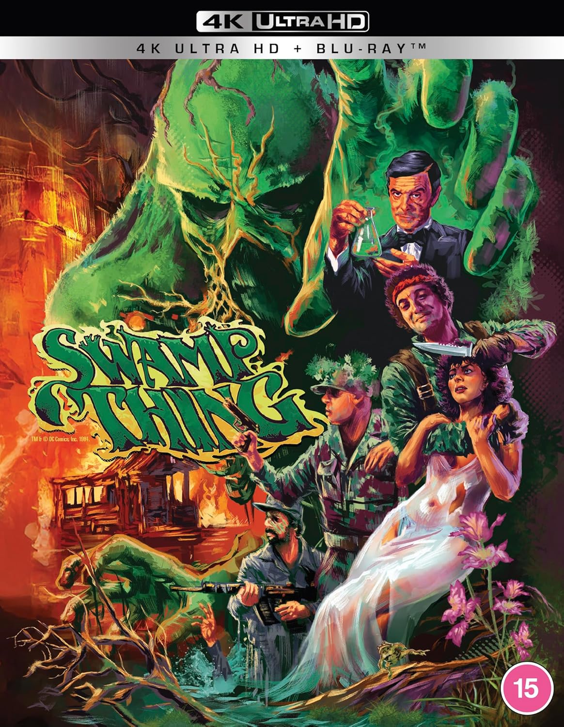 Swamp Thing (LE 88 Films UK 4k UHD All Region / Blu-Ray Region B)