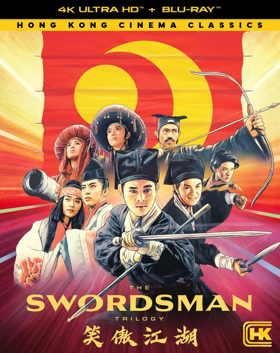 The Swordsman Trilogy (Shout Factory HKCC) (4k UHD / Blu-Ray)