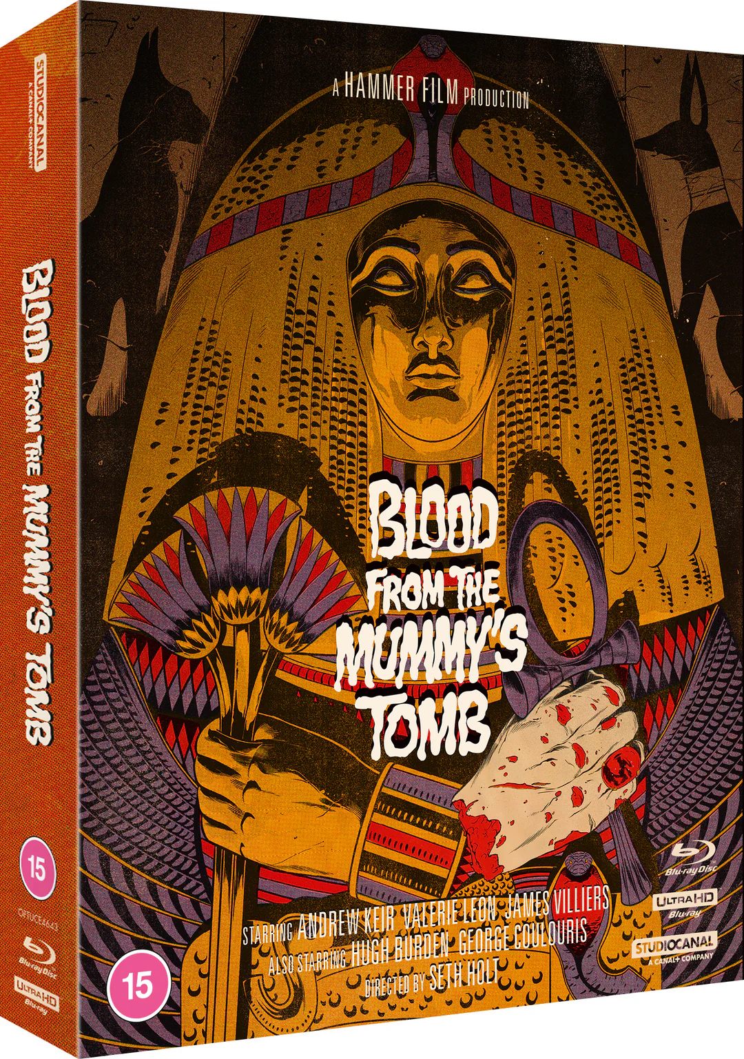 (UK LE 4k) Blood from the Mummy’s Tomb (LE 4k UHD All Region / Blu-Ray Region B)