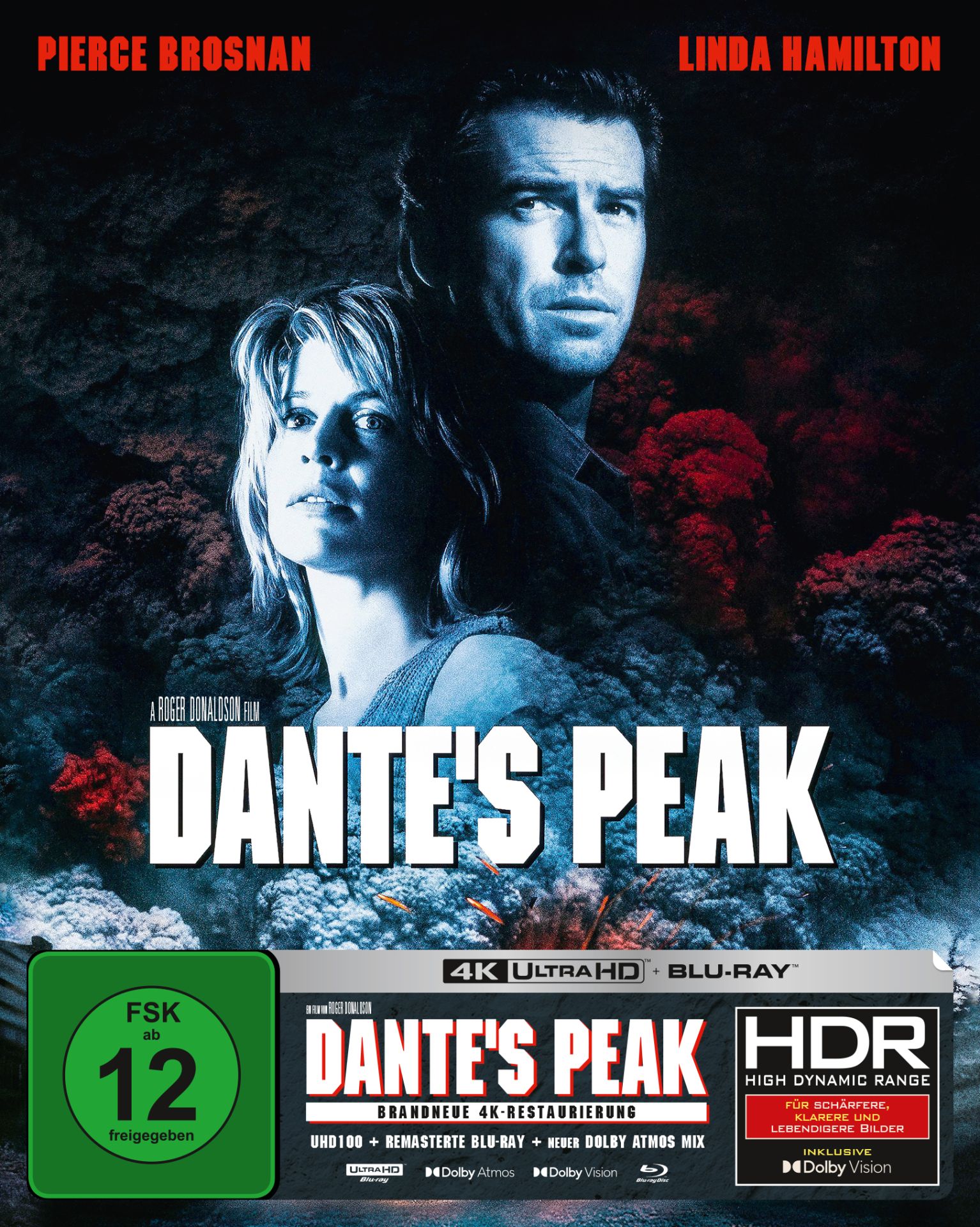 (Import) Dante’s Peak (Turbine Germany) (4k UHD All Region  / Blu-Ray Region B)