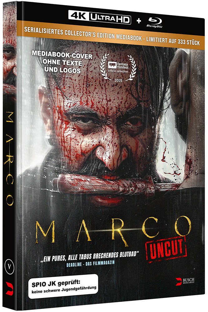 Marco (LE Mediabook Cover E 4k UHD All Region / Blu-Ray Region B)
