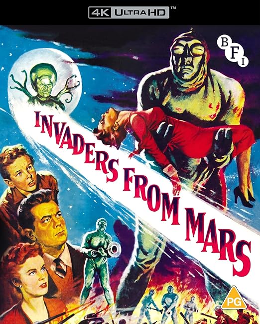 (UHD BFI) Invaders from Mars (BFI UK 4k UHD All Region / Extras Blu-Ray Region B)